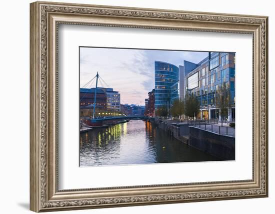 Kennet and Avon Canal, Bristol, Avon, England, United Kingdom, Europe-Matthew Williams-Ellis-Framed Photographic Print
