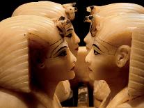 Pharaohs of the Sun, Sandstone Image of Akhenaten at Karnak, Egypt-Kenneth Garrett-Photographic Print
