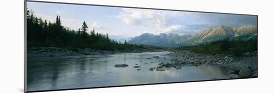 Kennicott River Wrangell St Elias National Park, AK-null-Mounted Photographic Print