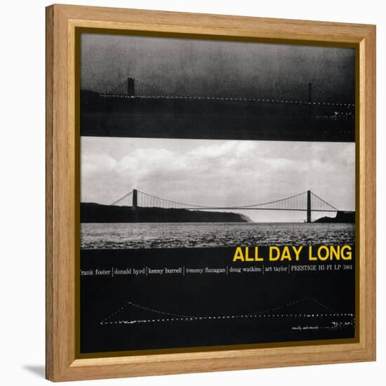 Kenny Burrell - All Day Long-null-Framed Stretched Canvas