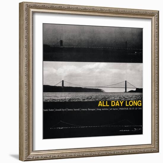 Kenny Burrell - All Day Long-null-Framed Art Print