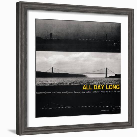 Kenny Burrell - All Day Long-null-Framed Art Print
