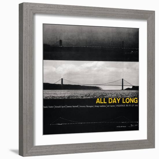 Kenny Burrell - All Day Long-null-Framed Art Print