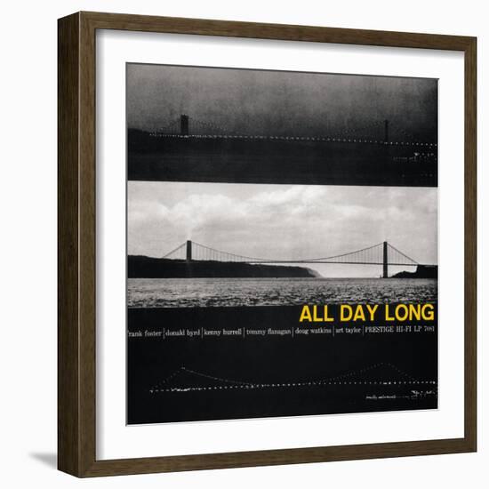 Kenny Burrell - All Day Long-null-Framed Art Print