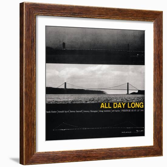 Kenny Burrell - All Day Long-null-Framed Art Print