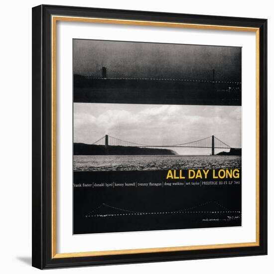 Kenny Burrell - All Day Long-null-Framed Art Print