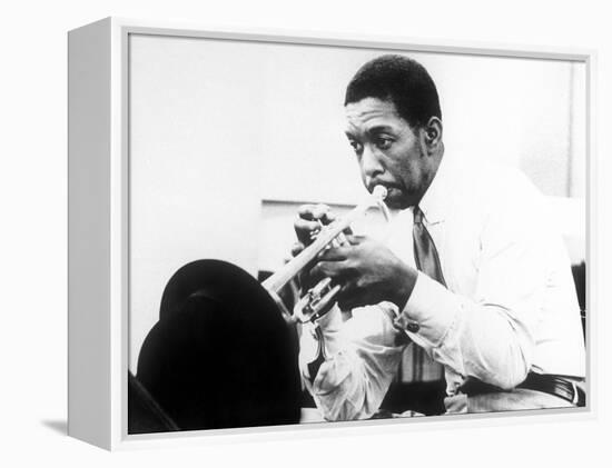 Kenny Dorham (Mckinley Howard Dorham, 1924-1972) American Jazz Trumpet Player C. 1960-null-Framed Stretched Canvas