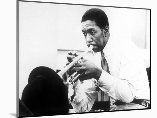 Kenny Dorham (Mckinley Howard Dorham, 1924-1972) American Jazz Trumpet Player C. 1960-null-Mounted Photo