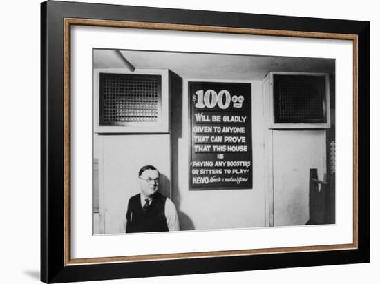 Keno in Reno-null-Framed Photographic Print