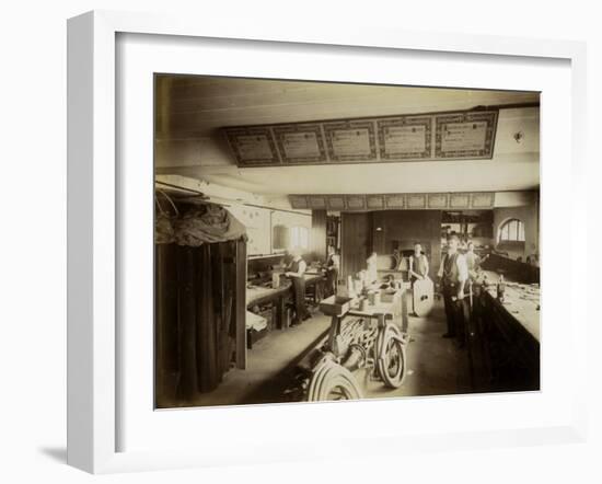 Kensington and Chelsea District School, Plumber's Shop-Peter Higginbotham-Framed Photographic Print
