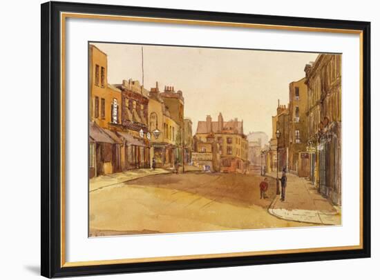 Kensington Church Street, 1892-null-Framed Giclee Print