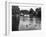 Kensington Gardens Lake-Fred Musto-Framed Photographic Print