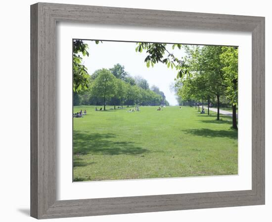 Kensington Gardens, London, England, United Kingdom, Europe-Amanda Hall-Framed Photographic Print