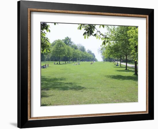 Kensington Gardens, London, England, United Kingdom, Europe-Amanda Hall-Framed Photographic Print