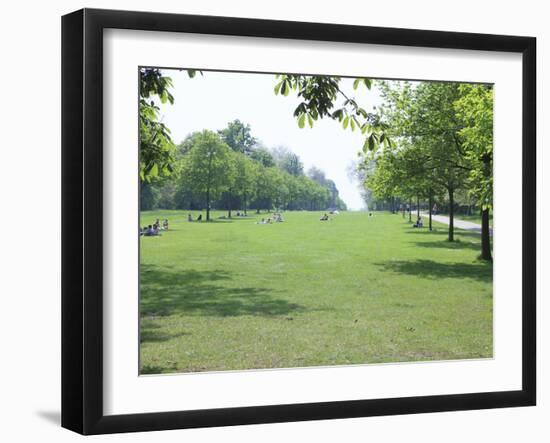 Kensington Gardens, London, England, United Kingdom, Europe-Amanda Hall-Framed Photographic Print