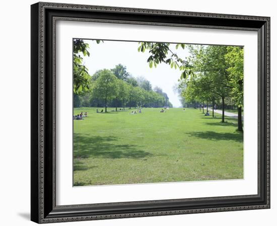 Kensington Gardens, London, England, United Kingdom, Europe-Amanda Hall-Framed Photographic Print
