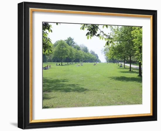 Kensington Gardens, London, England, United Kingdom, Europe-Amanda Hall-Framed Photographic Print