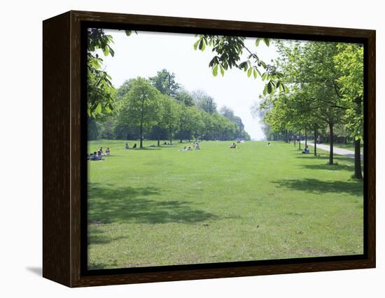 Kensington Gardens, London, England, United Kingdom, Europe-Amanda Hall-Framed Premier Image Canvas