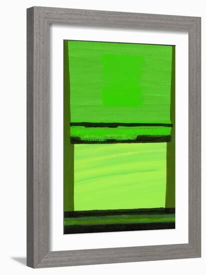 Kensington Gardens Series: Green on Green-Izabella Godlewska de Aranda-Framed Giclee Print