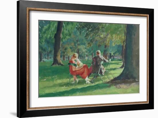 Kensington Gardens-Therese Lessore-Framed Giclee Print