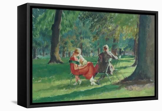 Kensington Gardens-Therese Lessore-Framed Premier Image Canvas