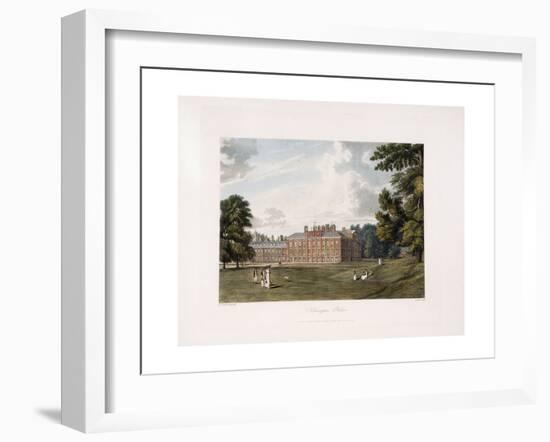 Kensington Palace, 1819-William Westall-Framed Giclee Print