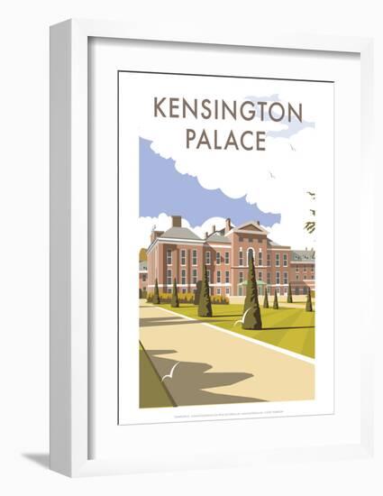 Kensington Palace - Dave Thompson Contemporary Travel Print-Dave Thompson-Framed Giclee Print