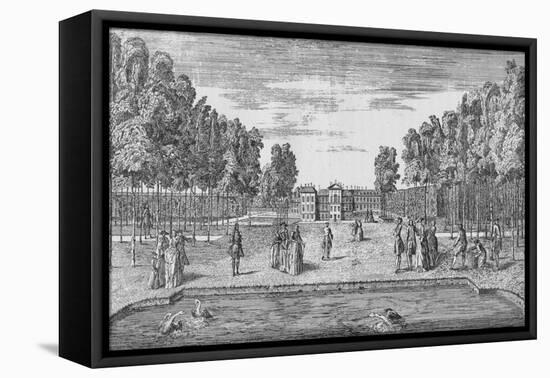 Kensington Palace in Georgian Times, c1750 (1911)-John Rocque-Framed Premier Image Canvas