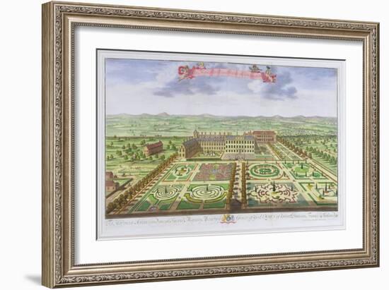 Kensington Palace, London, 1730-Johannes Kip-Framed Giclee Print