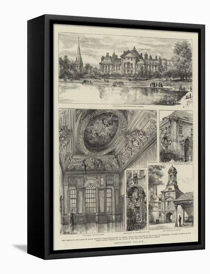 Kensington Palace-Henry William Brewer-Framed Premier Image Canvas