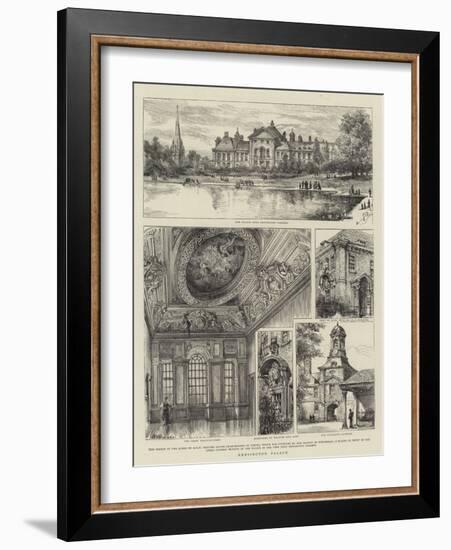 Kensington Palace-Henry William Brewer-Framed Giclee Print