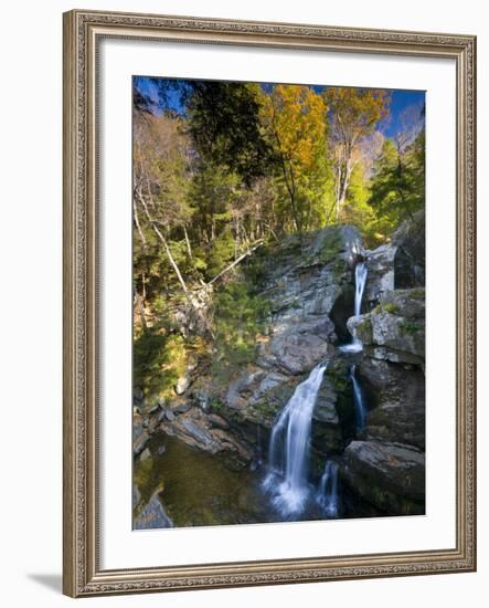 Kent Falls, Connecticut, USA-Alan Copson-Framed Photographic Print