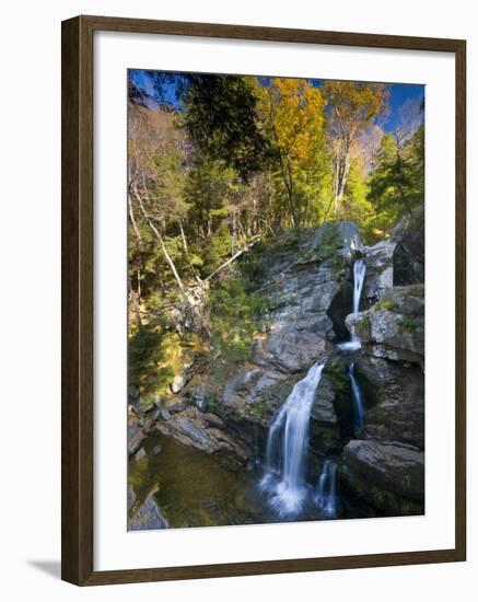 Kent Falls, Connecticut, USA-Alan Copson-Framed Photographic Print