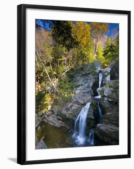 Kent Falls, Connecticut, USA-Alan Copson-Framed Photographic Print