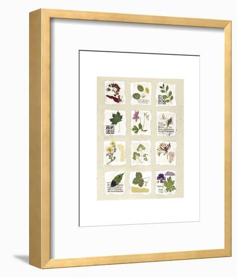 Kent Garden Fragments-Annabel Hewitt-Framed Art Print