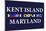 Kent Island, Maryland - Nautical Flags-Lantern Press-Mounted Art Print