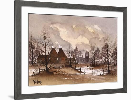 Kent Oast Houses-Ron Folland-Framed Premium Giclee Print