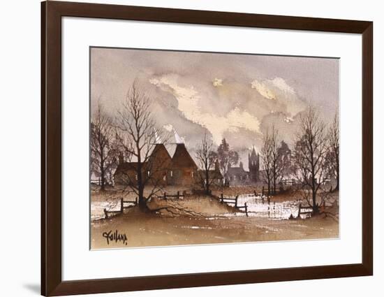 Kent Oast Houses-Ron Folland-Framed Premium Giclee Print