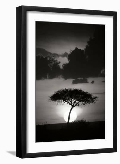 Kenta Sunrise BW-Susann Parker-Framed Photographic Print