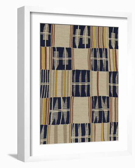 Kente - Check-Mark Chandon-Framed Giclee Print