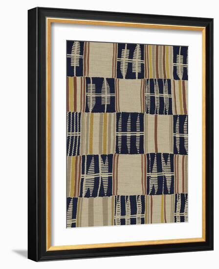 Kente - Check-Mark Chandon-Framed Giclee Print