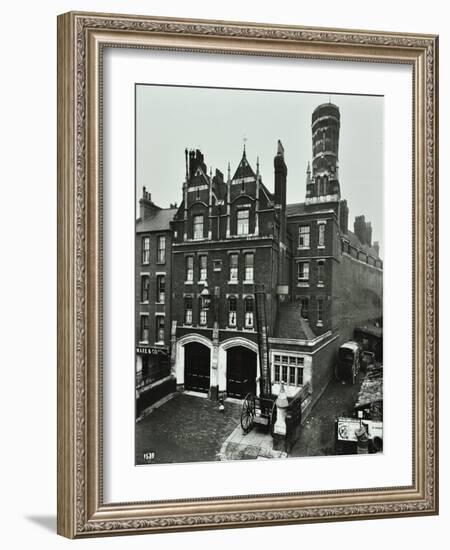 Kentish Town Fire Station, No 3A Fortress Walk, St Pancras, London, 1903-null-Framed Photographic Print