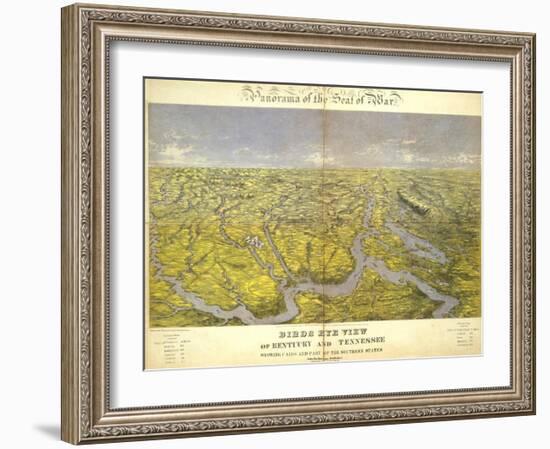 Kentucky and Tennessee, c.1861-John Bachmann-Framed Art Print