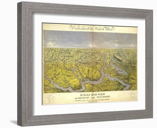 Kentucky and Tennessee, c.1861-John Bachmann-Framed Art Print