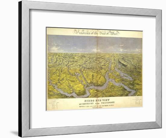 Kentucky and Tennessee, c.1861-John Bachmann-Framed Art Print
