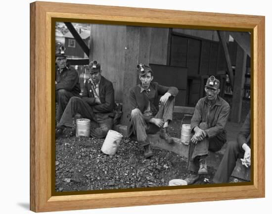 Kentucky Coal Miners, Jenkins, Kentucky, c.1935-Ben Shahn-Framed Stretched Canvas