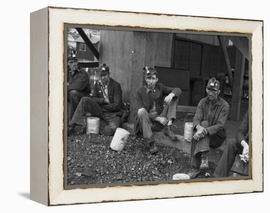 Kentucky Coal Miners, Jenkins, Kentucky, c.1935-Ben Shahn-Framed Stretched Canvas