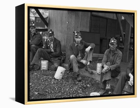Kentucky Coal Miners, Jenkins, Kentucky, c.1935-Ben Shahn-Framed Stretched Canvas