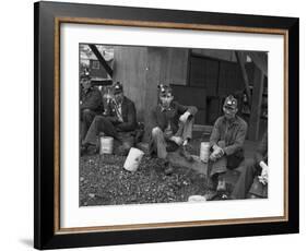 Kentucky Coal Miners, Jenkins, Kentucky, c.1935-Ben Shahn-Framed Photo