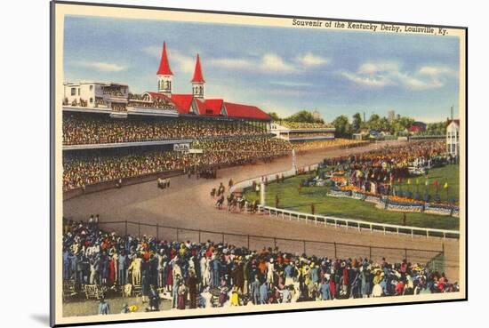 Kentucky Derby, Louisville, Kentucky-null-Mounted Art Print